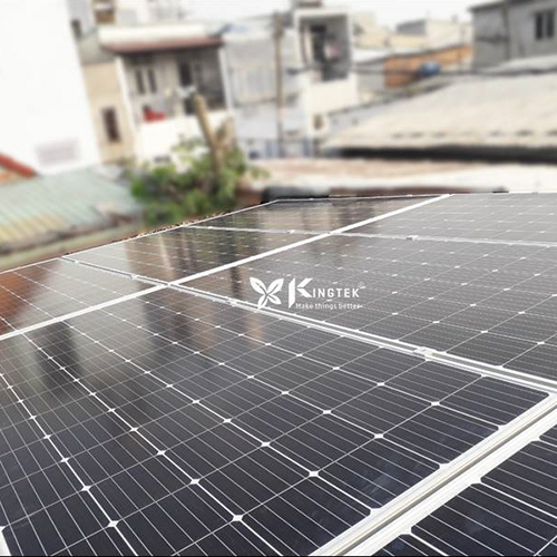 Hệ thống điện mặt trời hòa lưới công suất 4,9 kWp tại Quận 12, TP.HCM